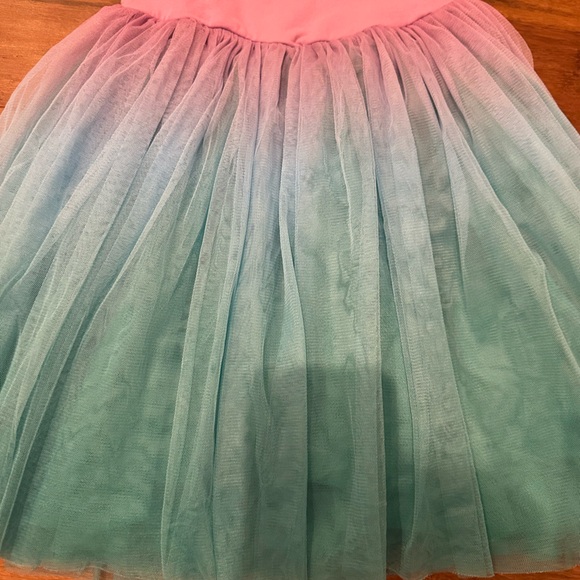 Taylor Joelle Mermaid Ombre Purple and Teal Dress Size 6 - Picture 2 of 4